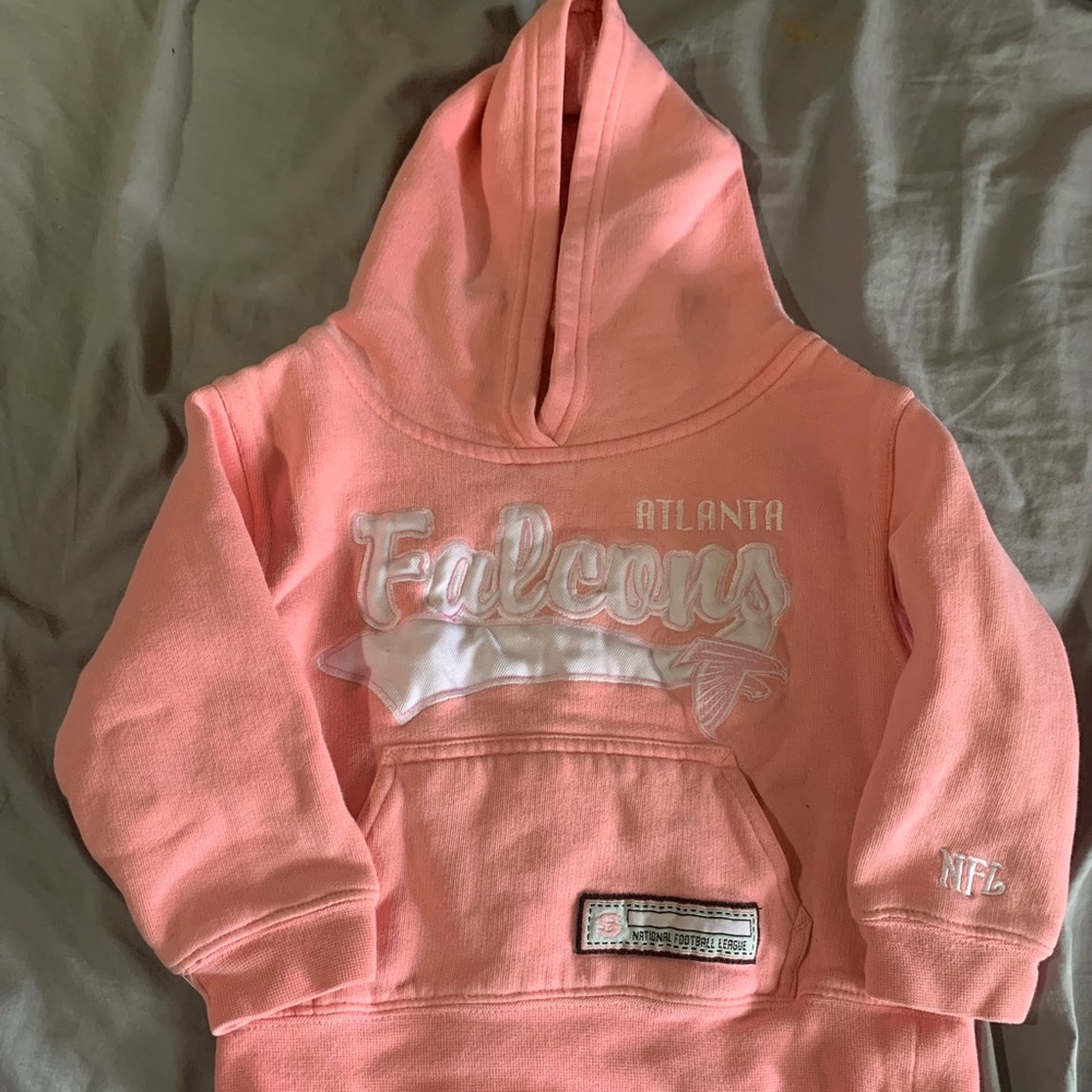 2T Pink Atlanta Falcons Hoodie